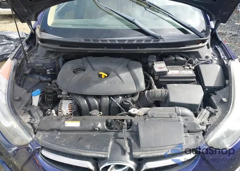 2013 Hyundai Elantra Limited из США, поврежденный, VIN 5NPDH4AE8DH172118